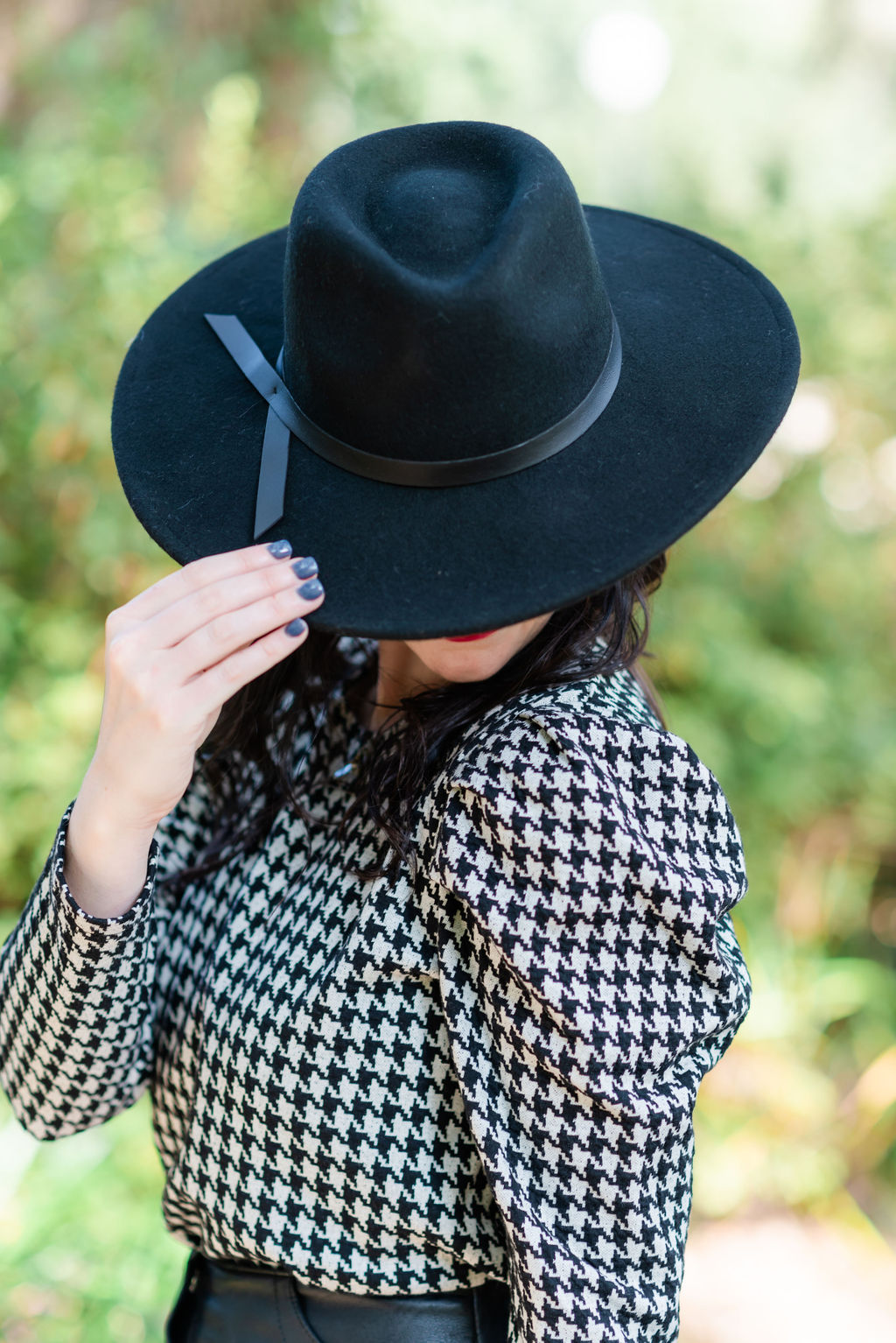 Black store fall hat